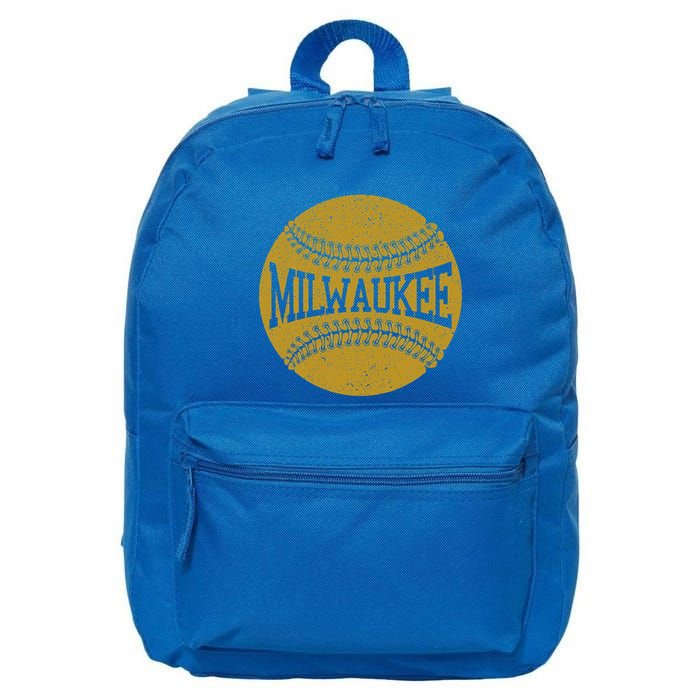 Milwaukee Baseball Fan 16 in Basic Backpack