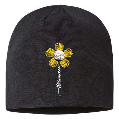 Milwaukee Baseball Flower Sustainable Beanie