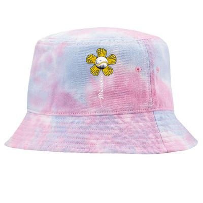 Milwaukee Baseball Flower Tie-Dyed Bucket Hat