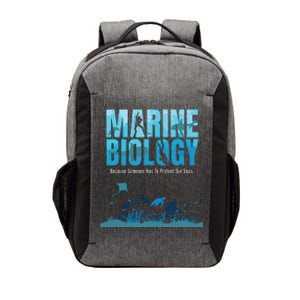 Marine Biology For Marine Biologists Ecologists Gift Vector Backpack