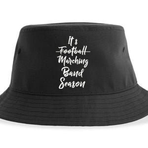 Marching Band Funny Band Not Football Season Sustainable Bucket Hat