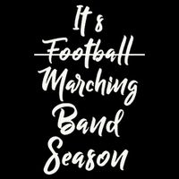 Marching Band Funny Band Not Football Season Bucket Hat