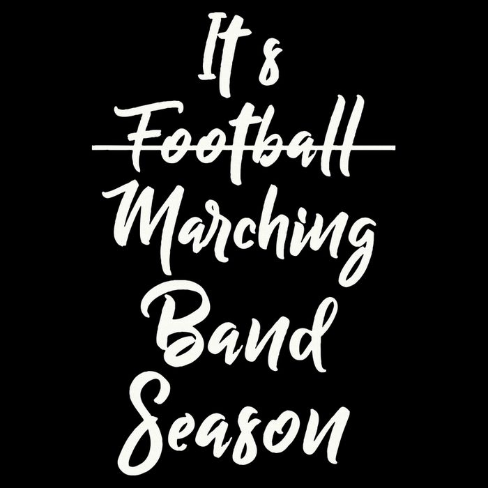 Marching Band Funny Band Not Football Season Bucket Hat