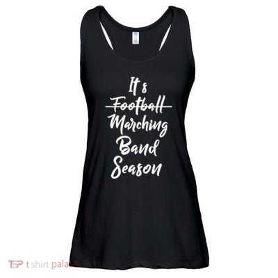 Marching Band Funny Band Not Football Season Ladies Essential Flowy Tank