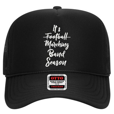 Marching Band Funny Band Not Football Season Trucker Hat