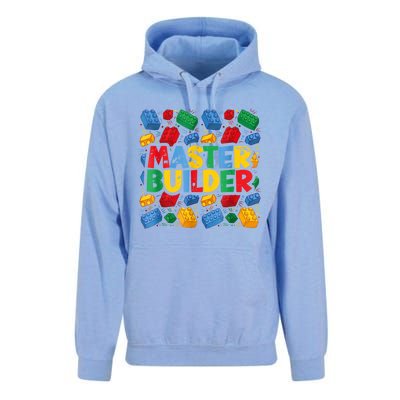 Master Builder Funny Building Block Tees For Boy Men Unisex Surf Hoodie