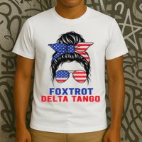 Messy Bun Foxtrots Deltas Tangos Bear Foxtrots Deltas Tango T-Shirt