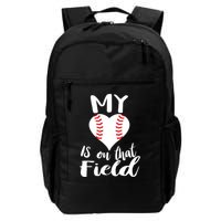 My Love Is On The Field Baseball Backpack