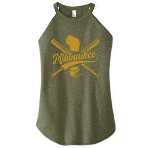 Milwaukee Baseball Fan Women's Perfect Tri Rocker Tank