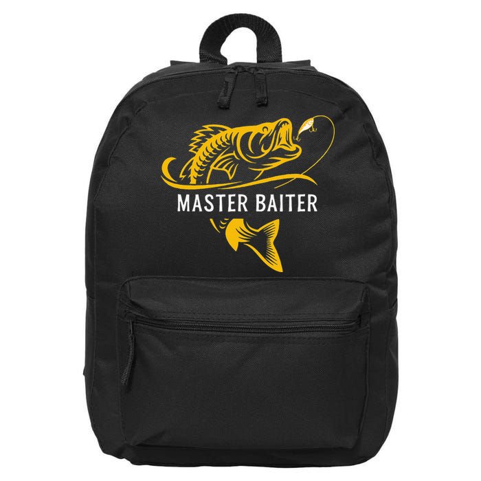 Master Baiter Funny Fishing 16 in Basic Backpack