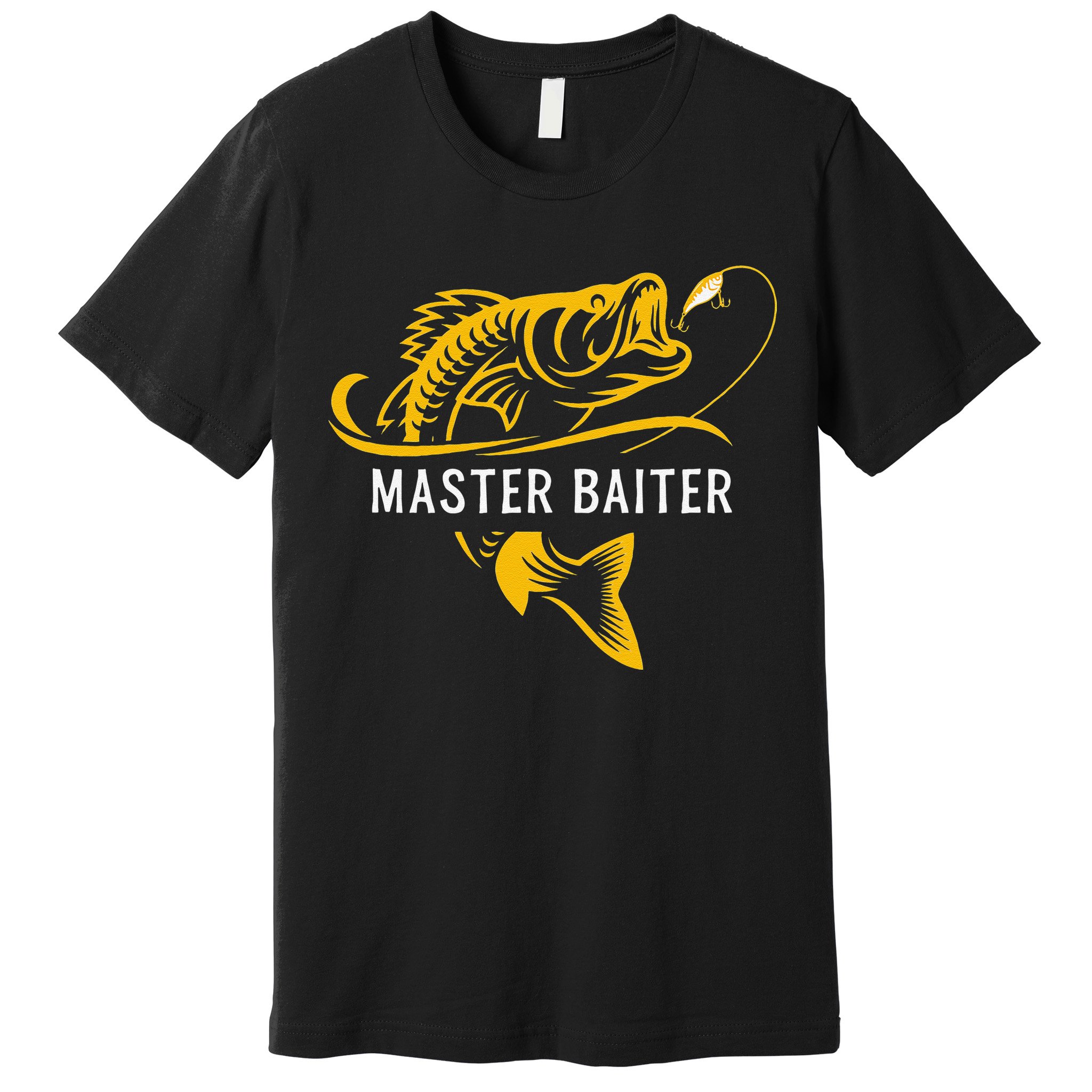 Master Baiter Funny Fishing Premium T-Shirt