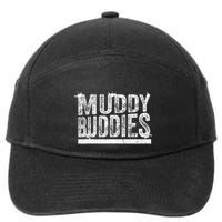 Muddy Buddies Funny Mud Runner Mudder Mud Team 7-Panel Snapback Hat