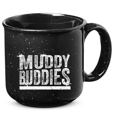 Muddy Buddies Funny Mud Runner Mudder Mud Team 15oz Campfire Ceramic Mug