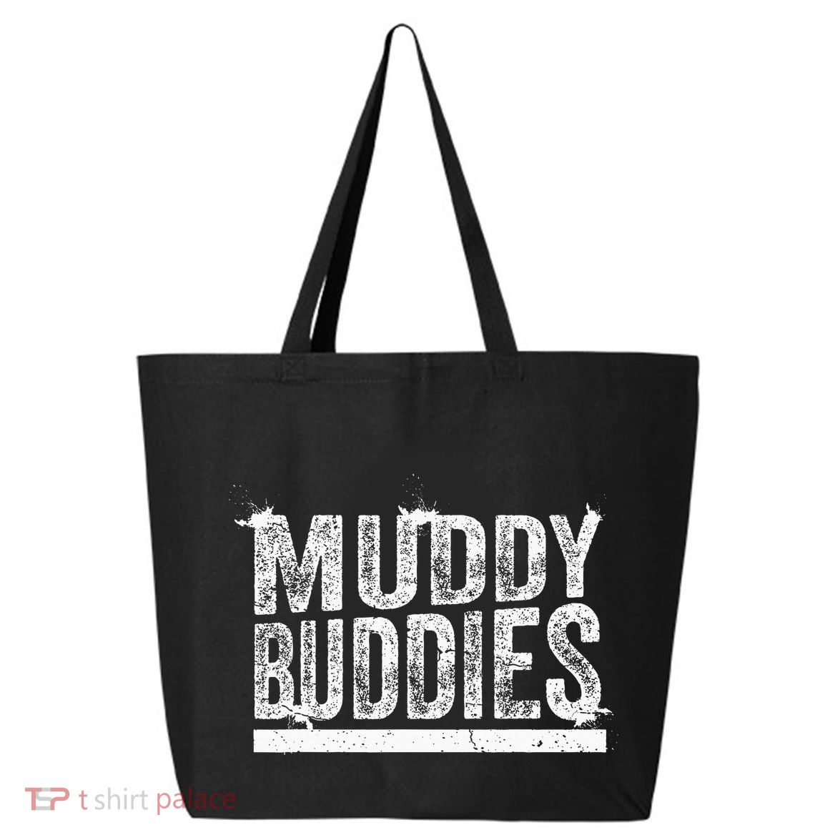 Muddy Buddies Funny Mud Runner Mudder Mud Team 25L Jumbo Tote