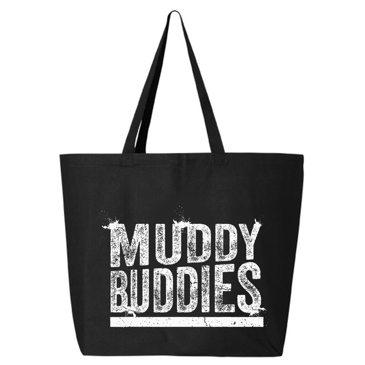 Muddy Buddies Funny Mud Runner Mudder Mud Team 25L Jumbo Tote