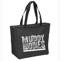 Muddy Buddies Funny Mud Runner Mudder Mud Team Zip Tote Bag