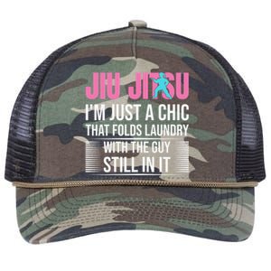 MMA BJJ Funny Mixed Martial Arts Brazilian Jiu-jitsu Retro Rope Trucker Hat Cap