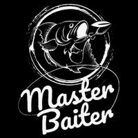 Master Baiter Fishing Funny Fish Button