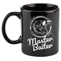Master Baiter Fishing Funny Fish 11oz C Handle Ceramic Mug