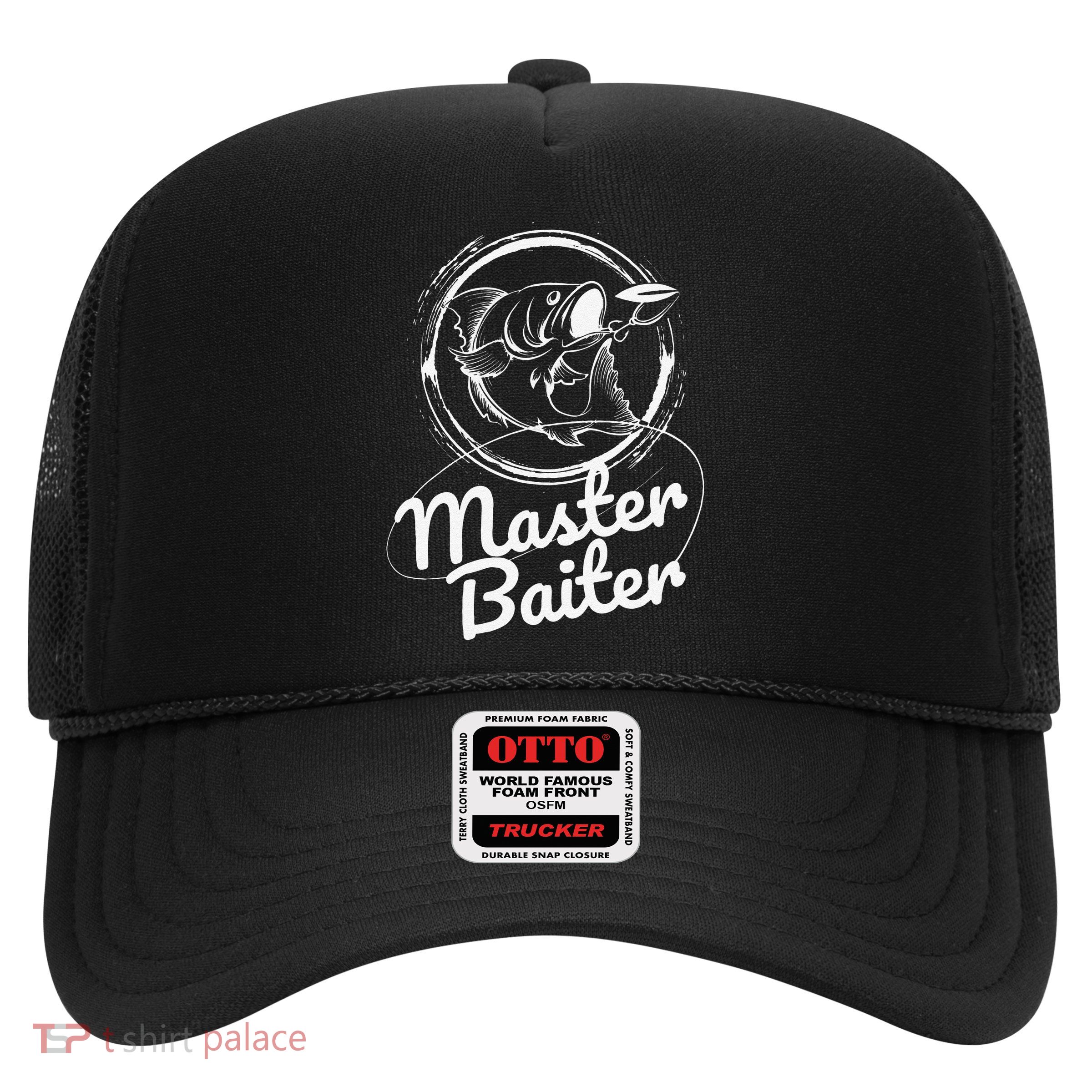 Master Baiter Fishing Funny Fish Trucker Hat