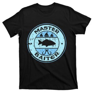 Master Baiter Fishy Masterbaiter Fisherman T-Shirt