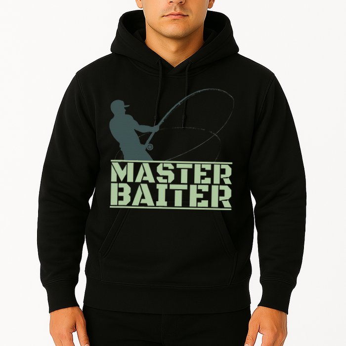 Master Baiter For Fishing Funny Hoodie