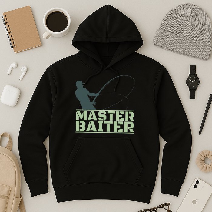 Master Baiter For Fishing Funny Hoodie