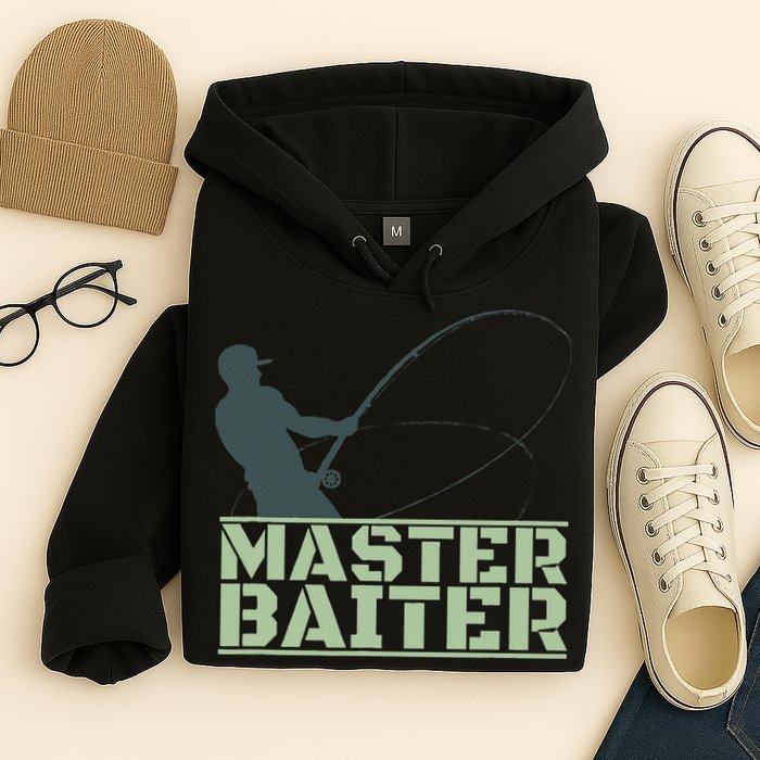 Master Baiter For Fishing Funny Hoodie