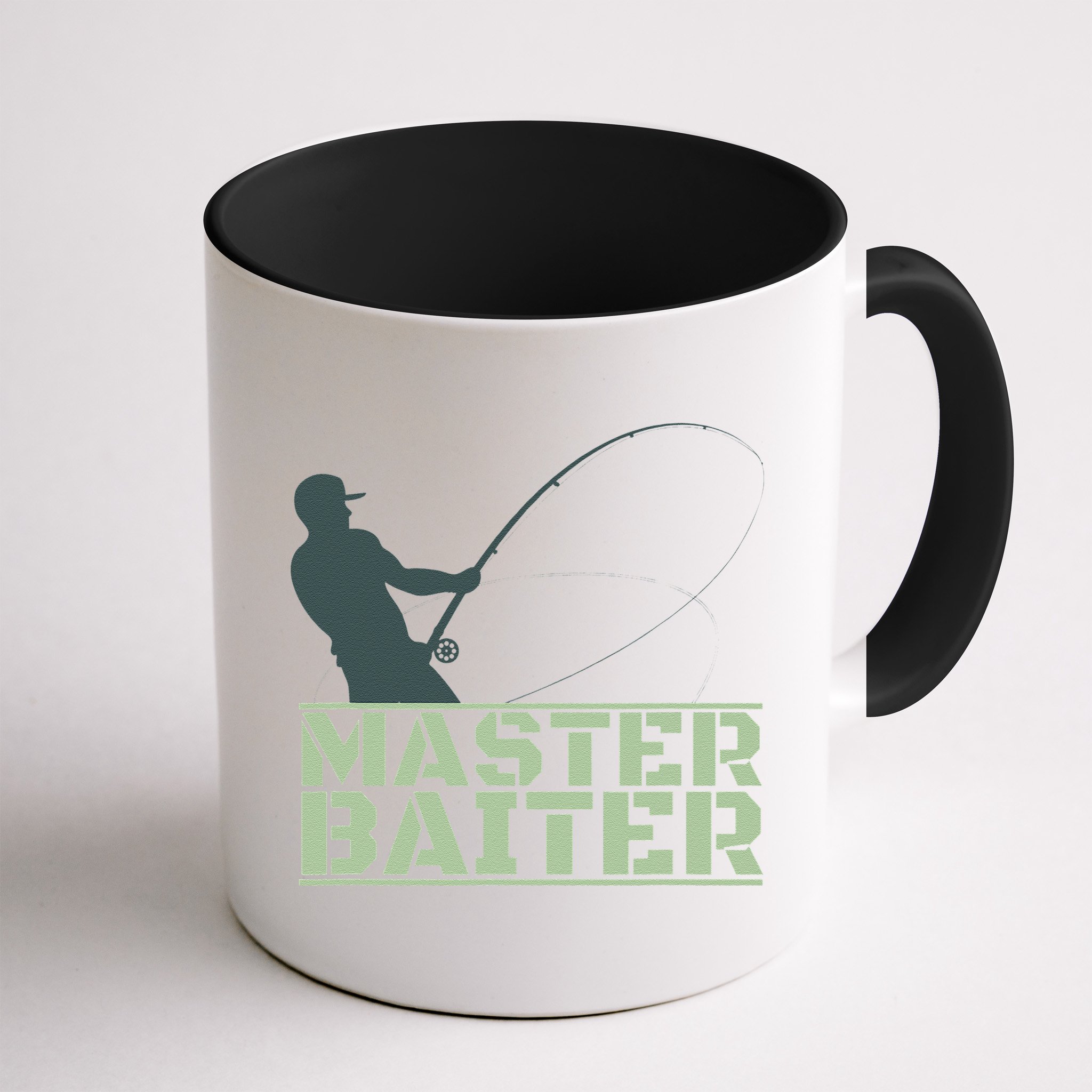 Master Baiter For Fishing Funny Mug