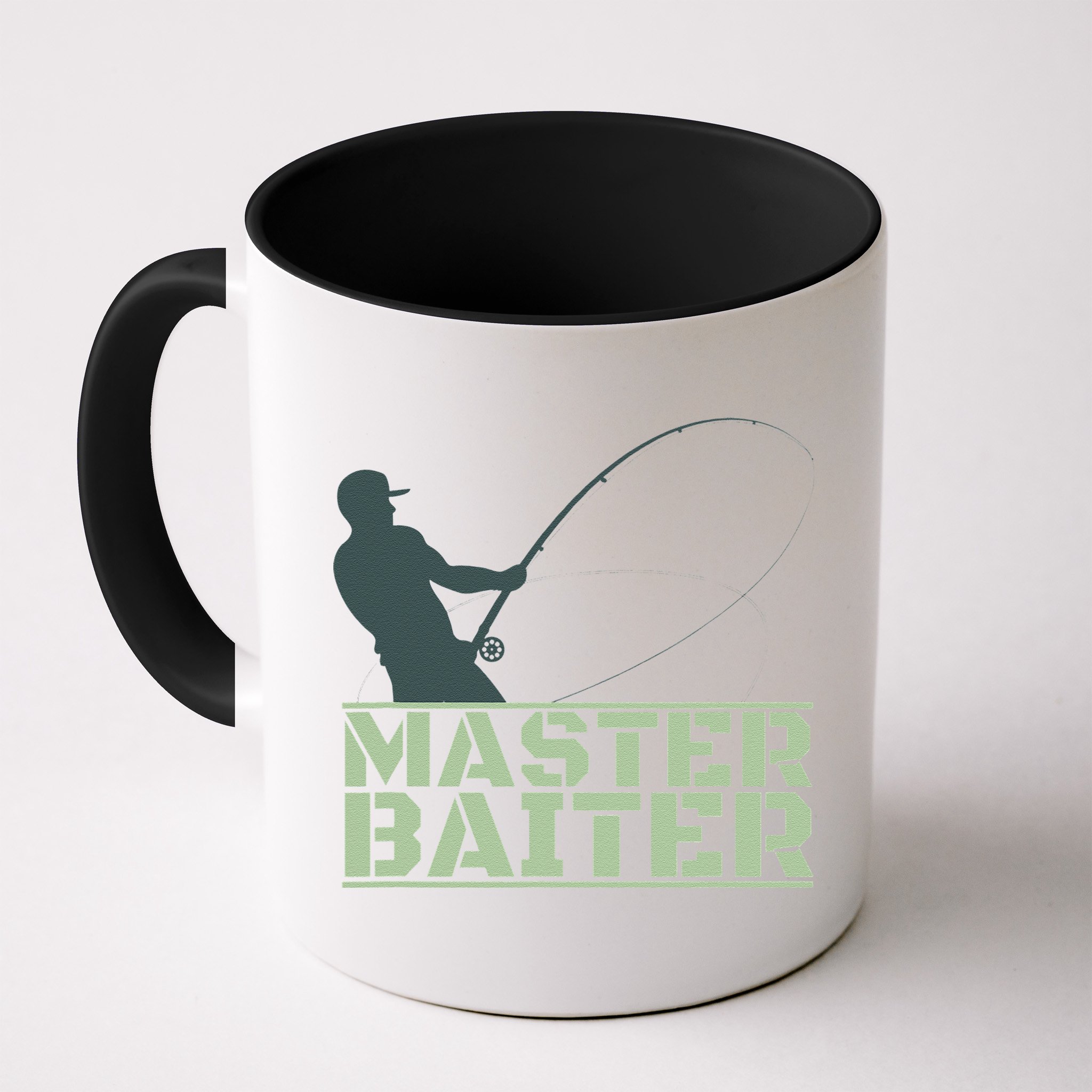 Master Baiter For Fishing Funny Mug