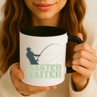 Master Baiter For Fishing Funny Mug