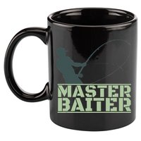 Master Baiter For Fishing Funny 11oz C Handle Ceramic Mug