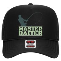 Master Baiter For Fishing Funny Hat