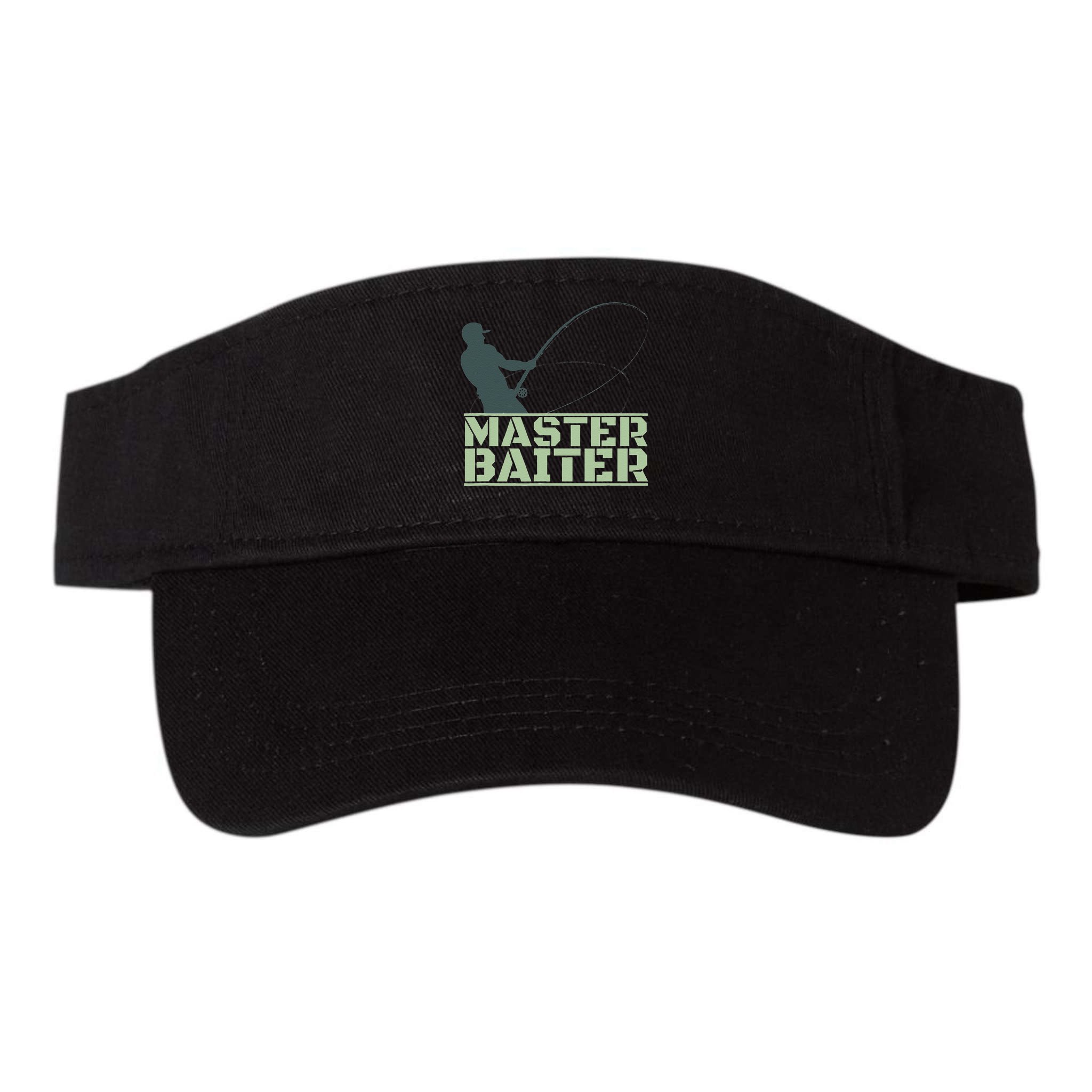 Master Baiter For Fishing Funny Visor