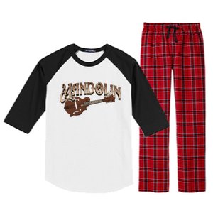 Mandolin Bluegrass Folk Music Mandolin Player Musicians Raglan Sleeve Pajama Set