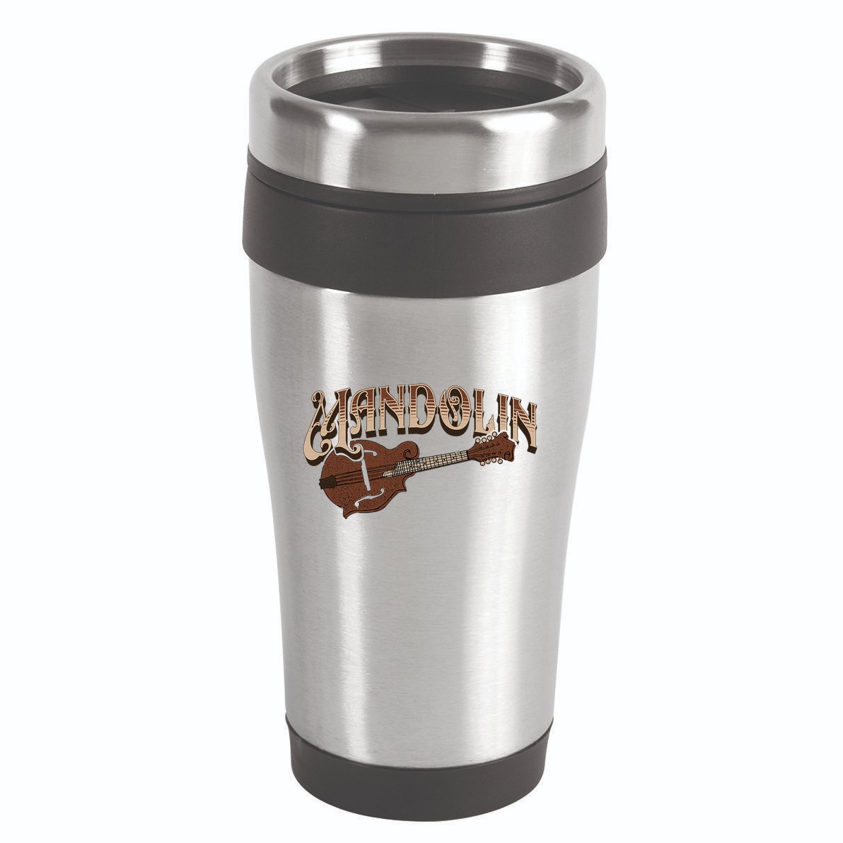 Mandolin Bluegrass Folk Music Mandolin Player Musicians 16oz Travel Tumbler