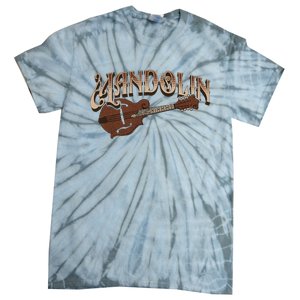 Mandolin Bluegrass Folk Music Mandolin Player Musicians Tie-Dye T-Shirt