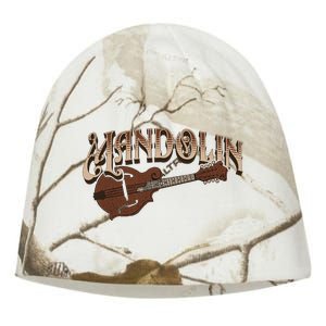 Mandolin Bluegrass Folk Music Mandolin Player Musicians Kati - Camo Knit Beanie