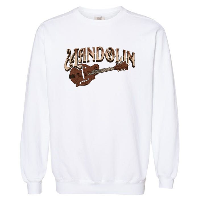 Mandolin Bluegrass Folk Music Mandolin Player Musicians Garment-Dyed Sweatshirt