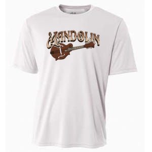 Mandolin Bluegrass Folk Music Mandolin Player Musicians Cooling Performance Crew T-Shirt