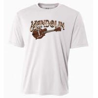 Mandolin Bluegrass Folk Music Mandolin Player Musicians Cooling Performance Crew T-Shirt