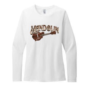 Mandolin Bluegrass Folk Music Mandolin Player Musicians Womens CVC Long Sleeve Shirt