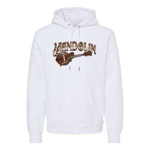 Mandolin Bluegrass Folk Music Mandolin Player Musicians Premium Hoodie