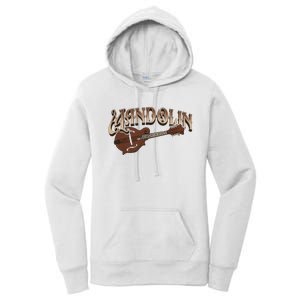 Mandolin Bluegrass Folk Music Mandolin Player Musicians Women's Pullover Hoodie