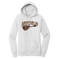 Mandolin Bluegrass Folk Music Mandolin Player Musicians Women's Pullover Hoodie