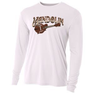 Mandolin Bluegrass Folk Music Mandolin Player Musicians Cooling Performance Long Sleeve Crew