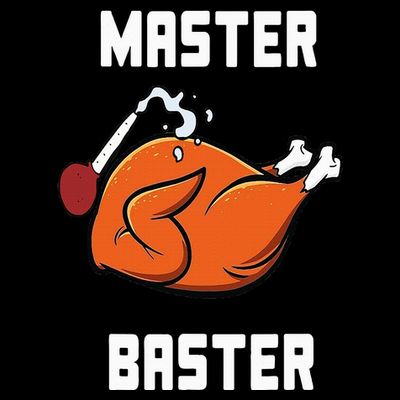 Master Baster Funny Turkey Baster Thanksgiving T-Shirt