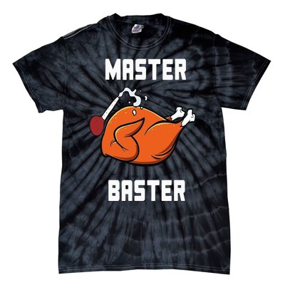 Master Baster Funny Turkey Baster Thanksgiving Tie-Dye T-Shirt