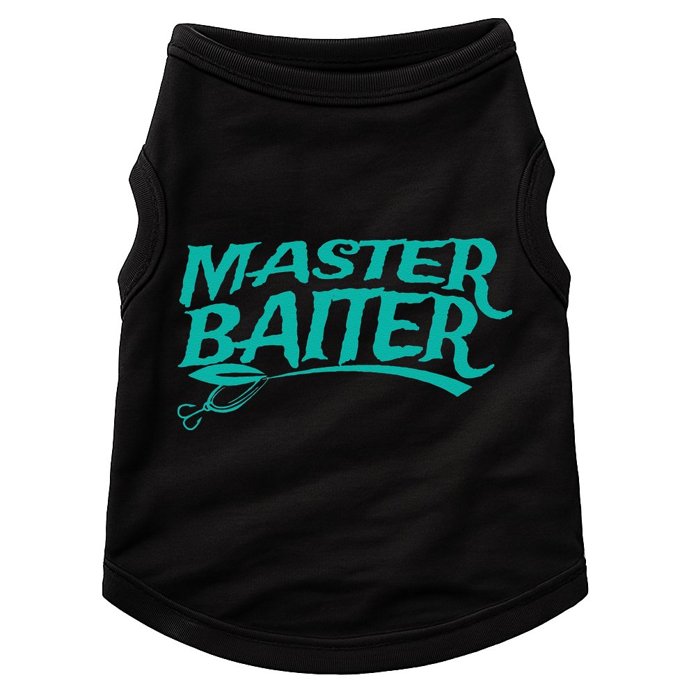 Master Baiter Fishing For Funny Doggie Tank