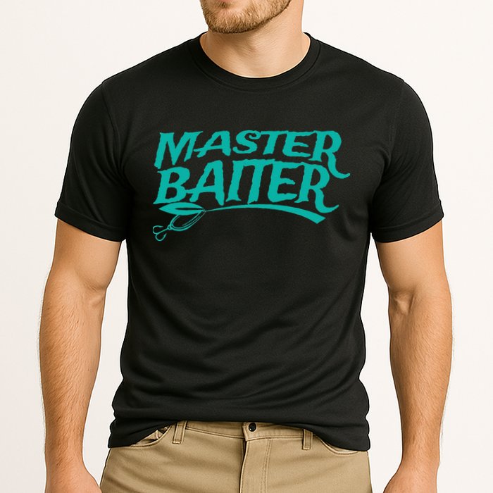 Master Baiter Fishing For Funny Cooling Performance Crew T-Shirt